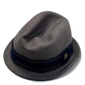 Goorin Bros Fedora Hat Medium Gray‎ London Bound New NWT